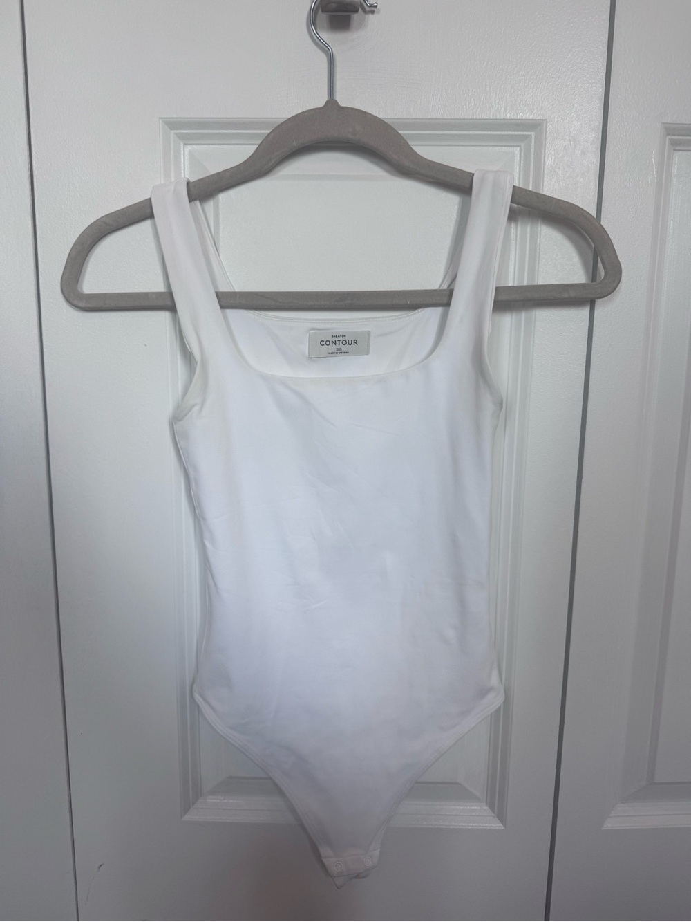Babaton contour white Bodysuit